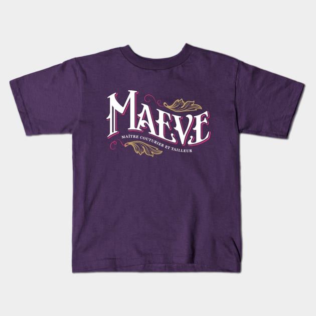 Maeve (light) Paladins Champion Logo Kids T-Shirt by dcmjs